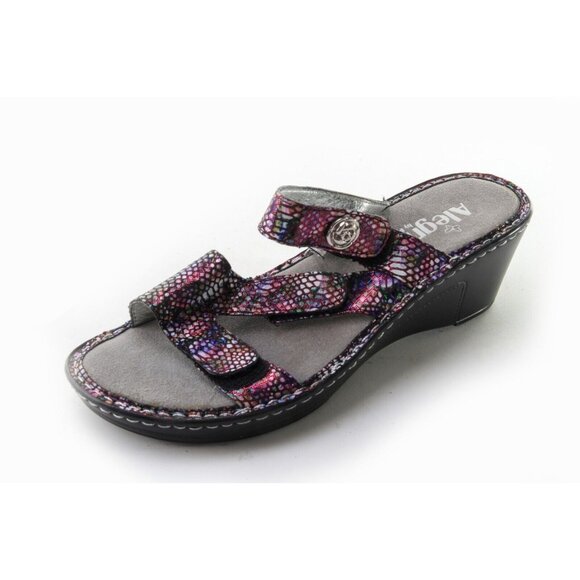 Alegria Shoes - Alegria Lotti  Sandals Shoes Multi Color Az 38 8-8.5